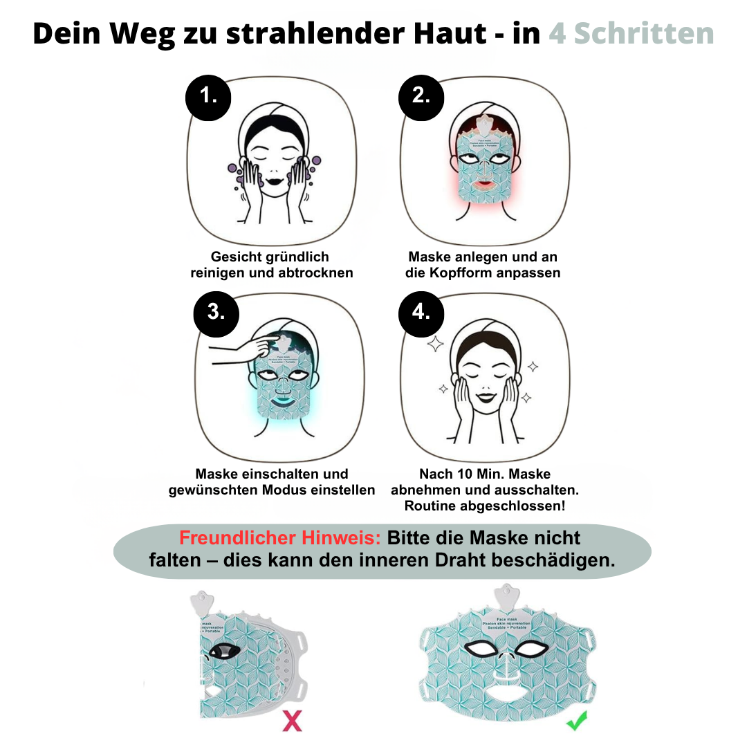 SkinBooster™ - LED Gesichtsmaske